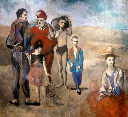 soytarilar ailesi pablo picasso 1905