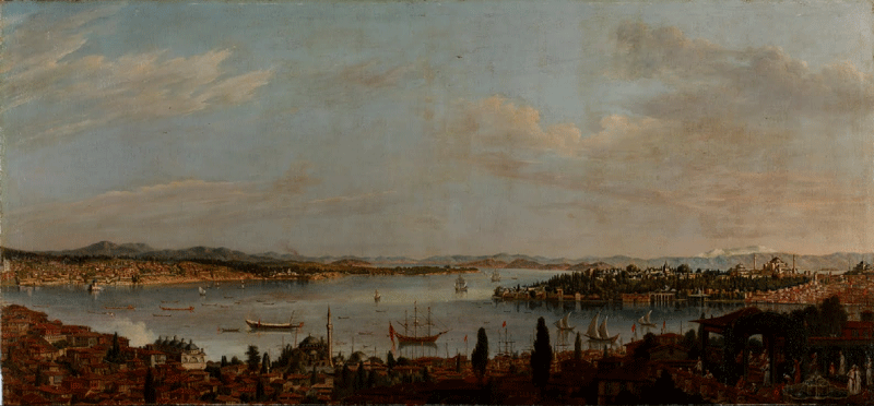 Antoine de Favray İstanbul Panaroması