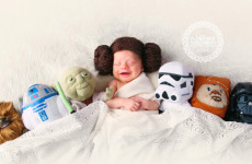 star wars bebek fotoğrafları