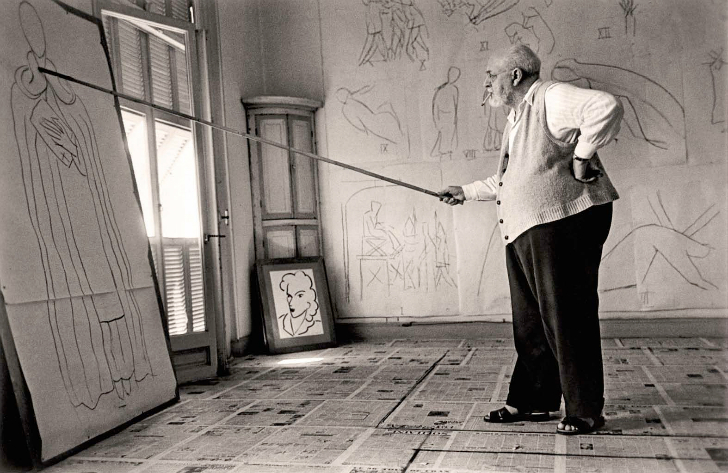 Robert Capa - Henri Matisse 1949