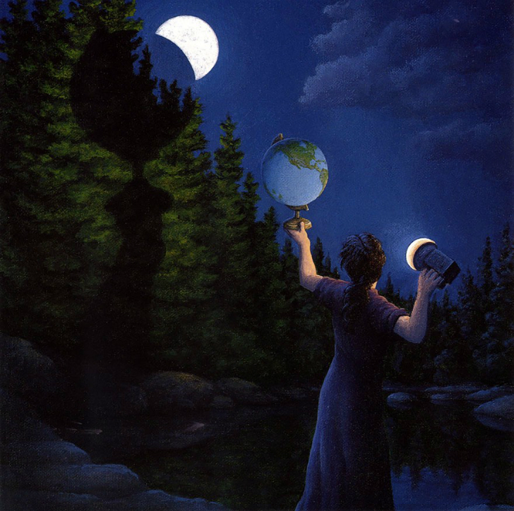 rob gonsalves, new moon eclipse, rob gonsalves resimleri, büyülü gerçekçilik