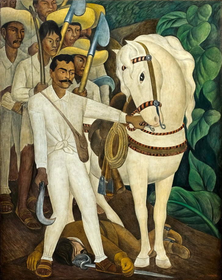 Diego Rivera, Agrarian Leader Zapata