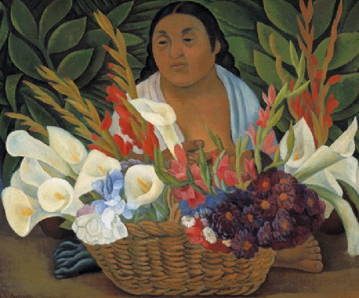 Diego Rivera, Flower Seller