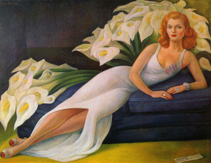 Diego Rivera, Portrait of Natasha Gelman