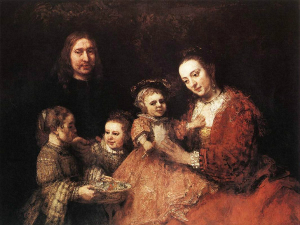 Rembrandt-Family-Group-1668