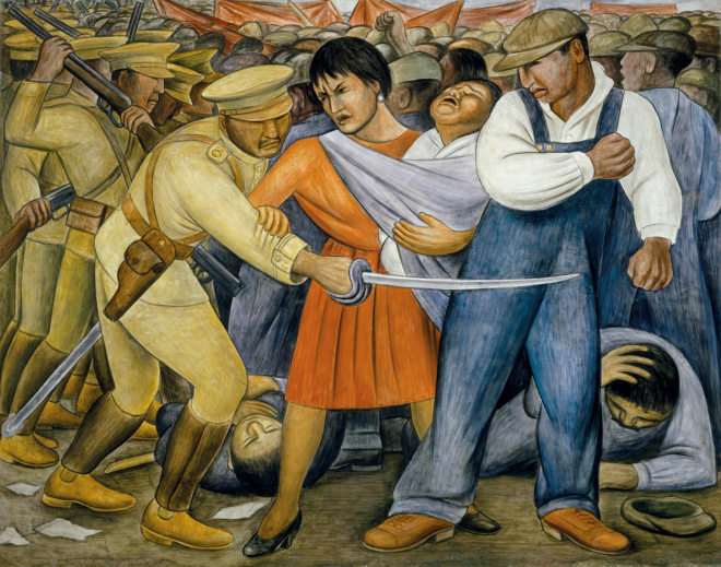 Diego Rivera, The Uprising