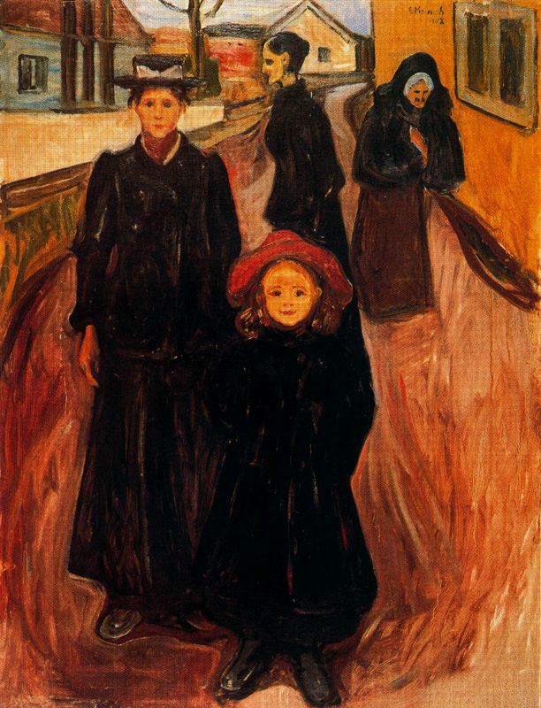 Edvard Munch - Four Ages In Life