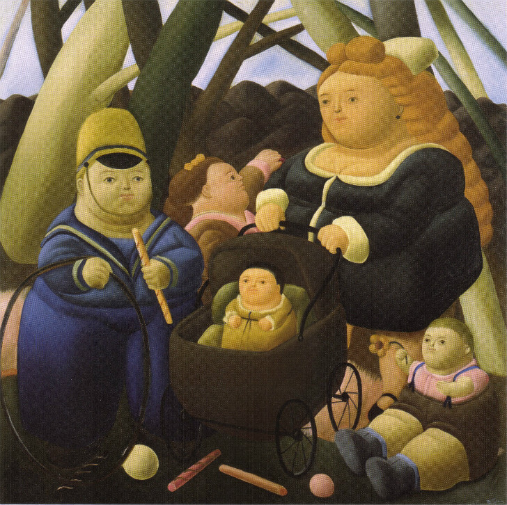 Fernando Botero - Children Fortunes