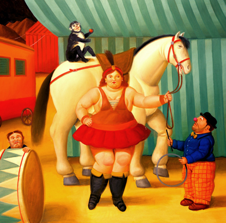 Fernando Botero - Circus People