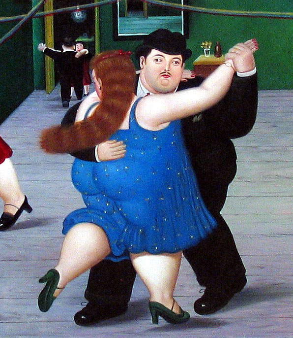 Fernando Botero - Dancing Couple