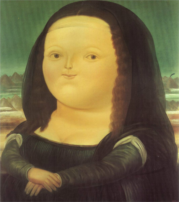 Fernando Botero - Mona Lisa