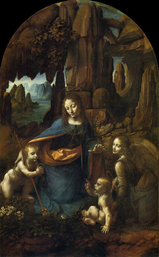 Virgin of the Rocks, leonardo da vinci tabloları