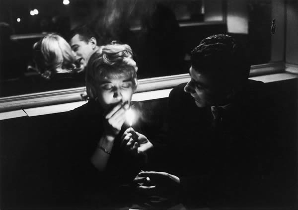 Willy Ronis - Cafe Le Bidule, Rue De La Huchette, 1957