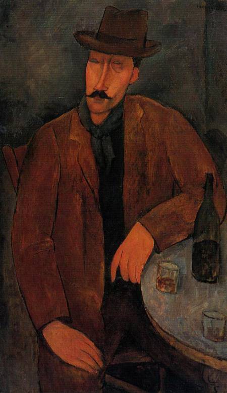 man with a wine glass