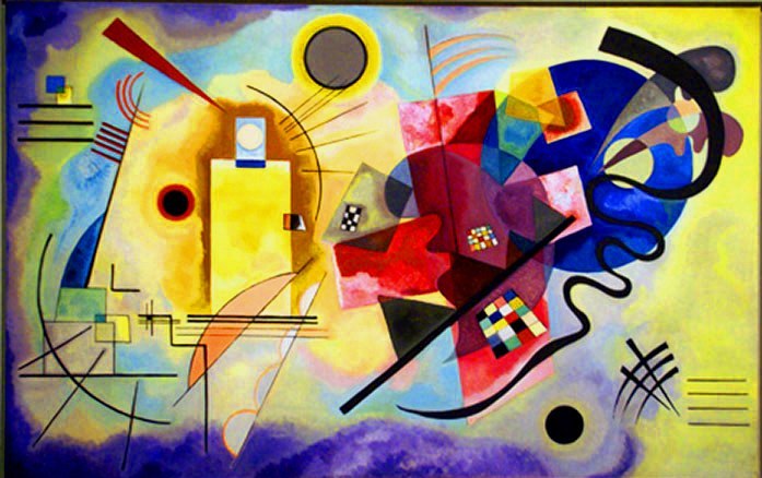 Wassily Kandinsky - Yellow Red Blue