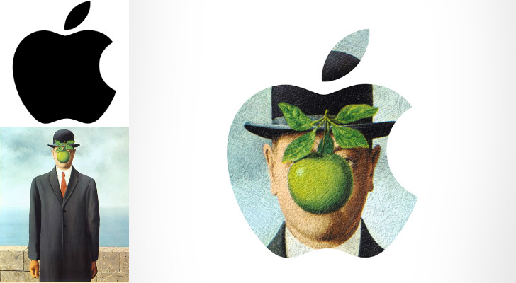 apple rene magritte