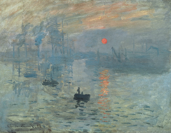 Claude Monet, Impression Sunrise, 1872