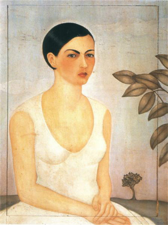 frida kahlo - portrait of cristina my sister