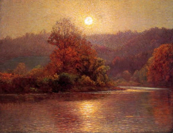 John Ottis Adams, The Closing Of An Autumn Day, 1901