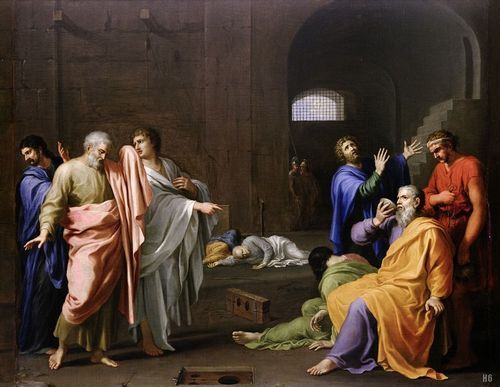 Charles Alphonse Dufresnoy - The Death of Socrates