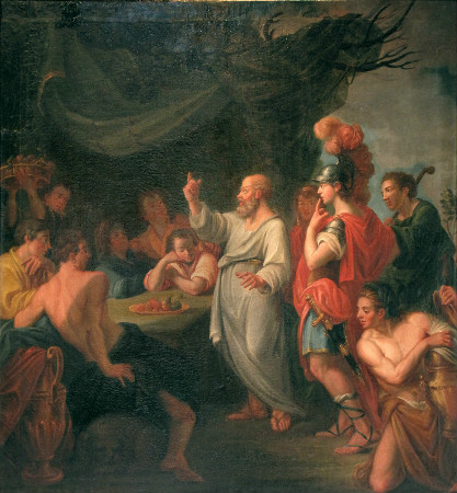 Socrates Teaching Pericles
