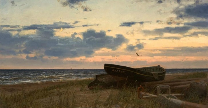 Amaldus Clarin Nielsen, By The Sea, 1906