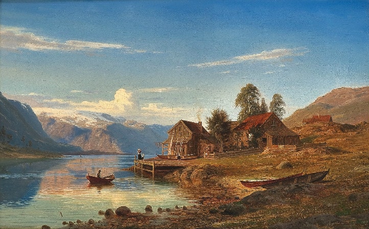 Amaldus Clarin Nielsen, Fra Rognaldsvag i Kinn, 1867
