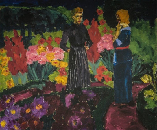 Emil Nolde - Two Women in a garden