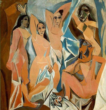 Pablo Picasso - Avignonlu Kizlar