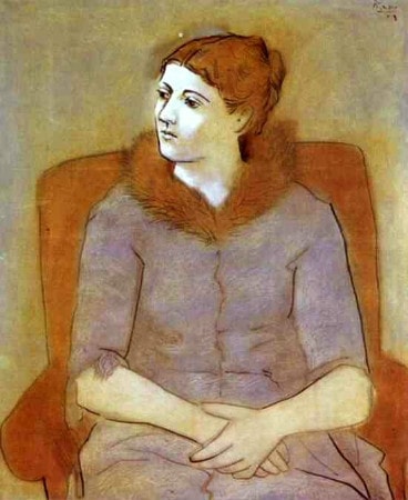 Pablo Picasso - Portrait of Olga