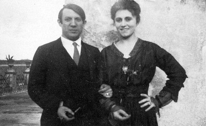 Pablo Picasso ve Olga Khokhlova