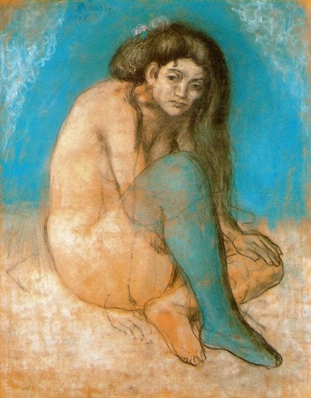 pablo picasso - Seated Female Nude