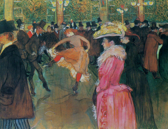 At The Moulin Rouge, The Dance, 1890