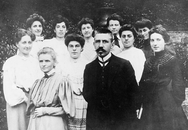 Marie Curie, Paul Langevin