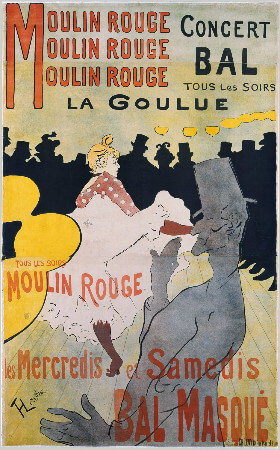 Moulin Rouge - La Goulue, 1891