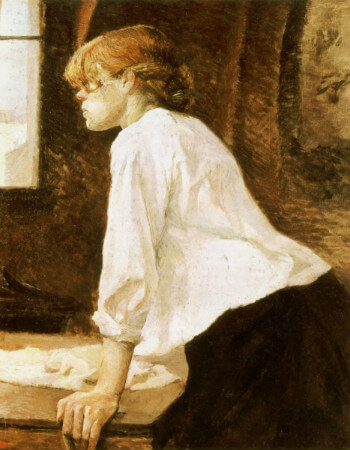 The Laundress, 1886