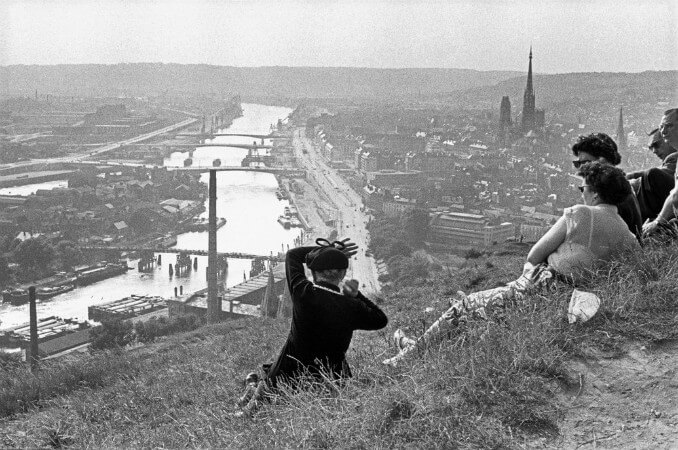 Henri Cartier-Bresson, Fransa, Normandiya, 1955