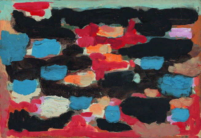 Nejad Melih Devrim, Abstrait, 1960