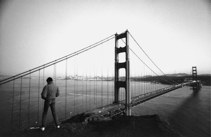 Raymond Depardon, ABD, San Francisco, Golden Gate, 1982