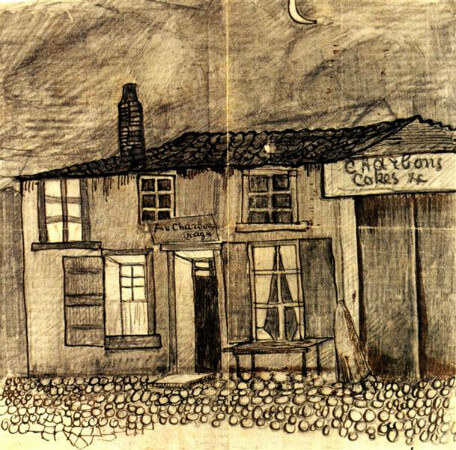 van gogh, au charbonnage cafe, 1878