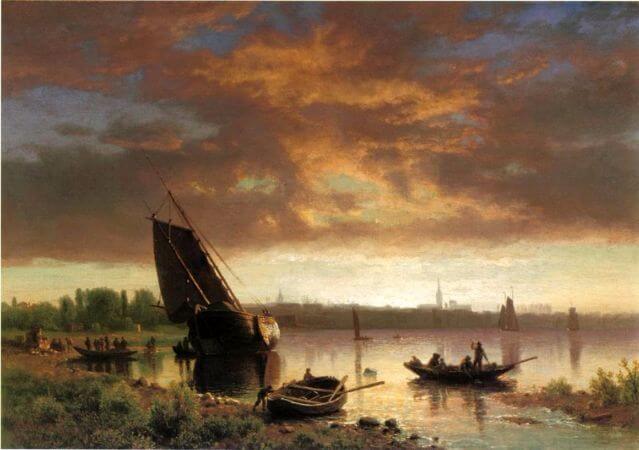 Albert Bierstadt, Harper Scene, 1869