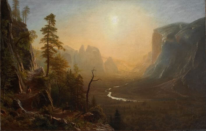 Albert Bierstadt, Yosemite Valley, 1873