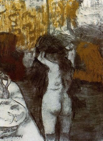 Edgar Degas - After The Bath I - 1877