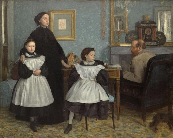 Edgar Degas - The Bellelli Family - 1867