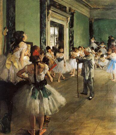 Edgar Degas - The Dance Class - 1874