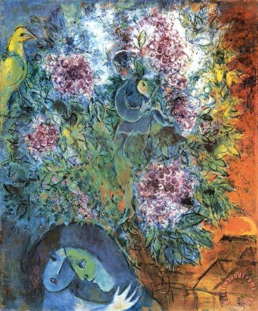 Marc Chagall, Enchantment Vesperal, 1957