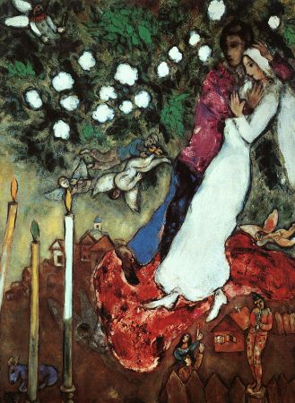 Marc Chagall, Three Candles, 1938