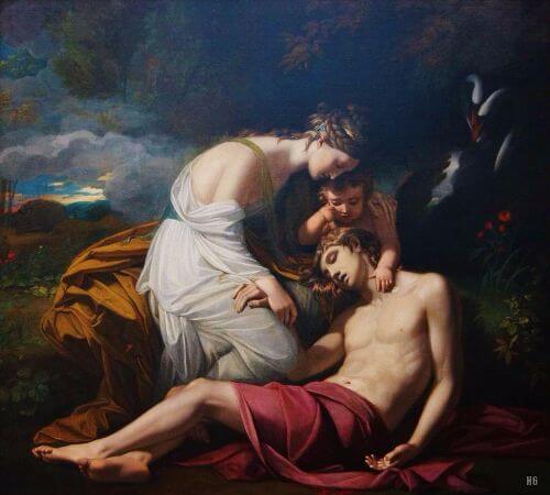 Benjamin West, Venus Lamenting The Death of Adonis, 1786
