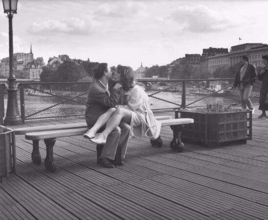 Edouard Boubat, Paris, Pont des Arts, 1990