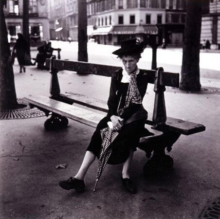 Edouard Boubat, Place St. Sulpice, Paris, 1947
